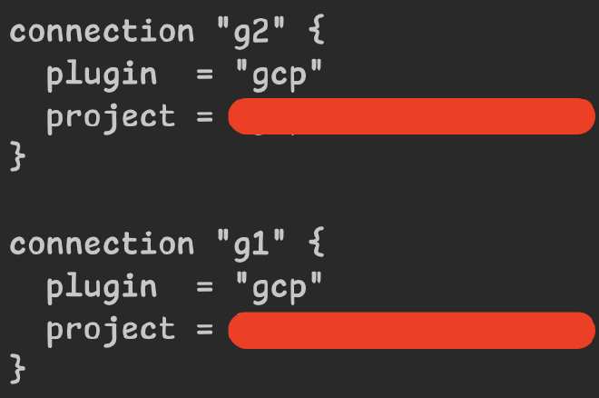 steampipe-gcp-config
